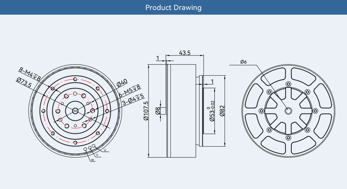 Cubermars AKE90-8 高トルク 55Nm 48 - Bldc Planetary Gear Motor 48V High Torque のレビューと価格